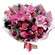 букет из роз и тюльпанов с лилией. Краснодар